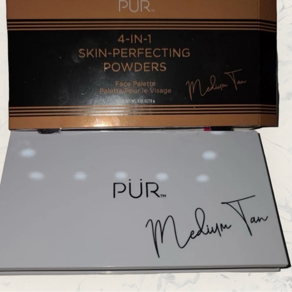 PÜR 4 in 1 Perfecting Face Palette in Medium/Tan - Picture 8 of 8
